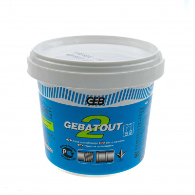 GEBATOUT 2 - Pasta uszczelniająca do instalacji wodnych i gazowych 500g