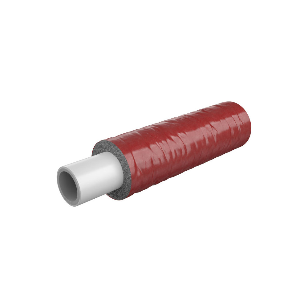 Rura PERTAL w czerwonej izolacji 6 mm ultraPRESS - 20x2.0