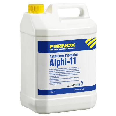 Inhibitor korozji, nietoksyczny, glikol, koncentrat od -25stC, FERNOX Alphi-11 5 L, preparat, płyn przeciwzamarzający