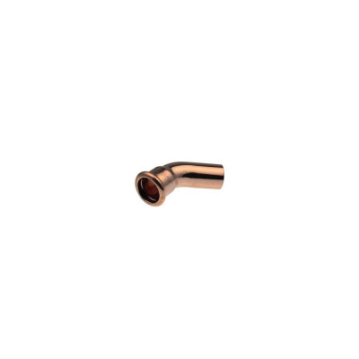 Łuk miedziany zaciskany 45° 35mm M-Copper