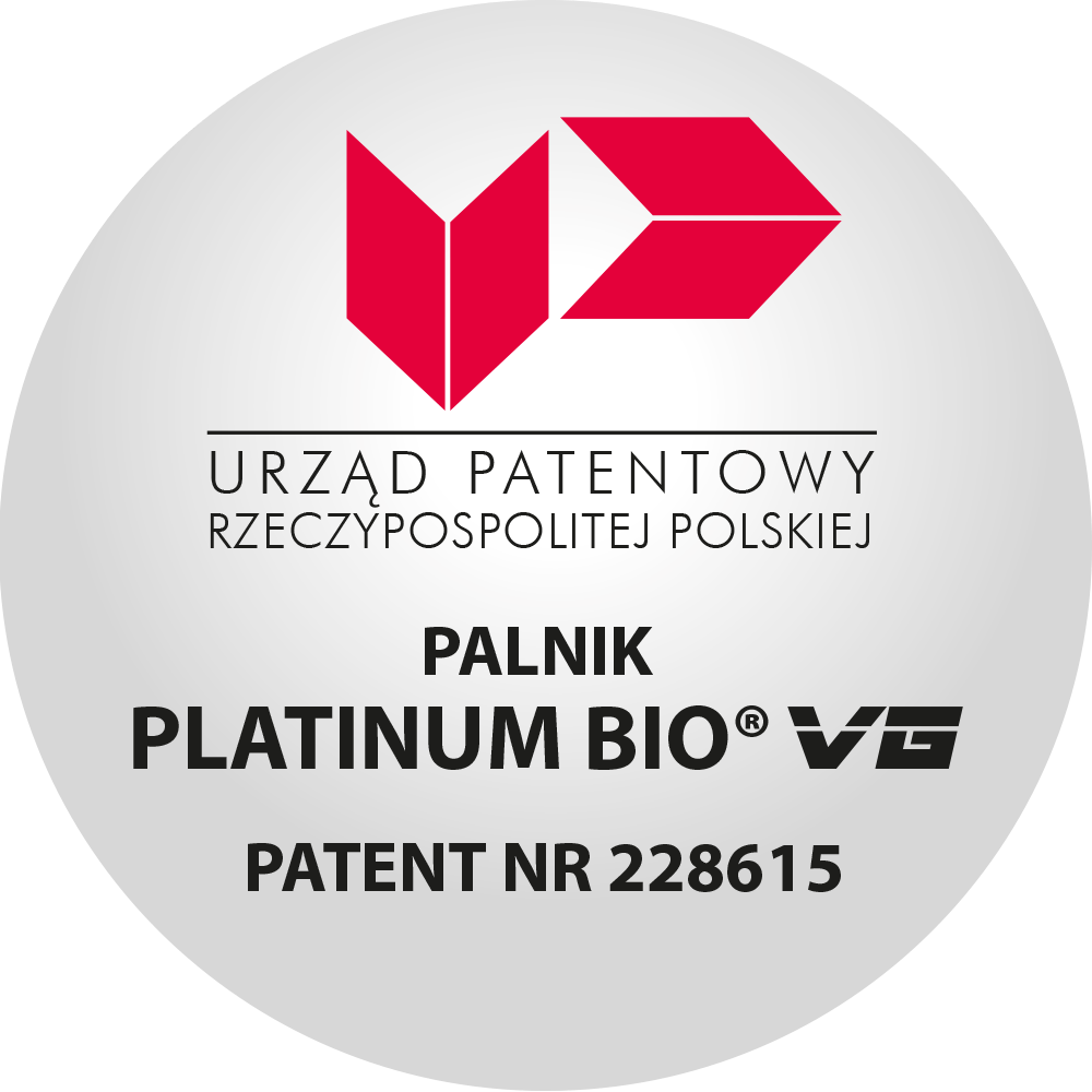 Palnik Patinium Bio - chroniony patentem